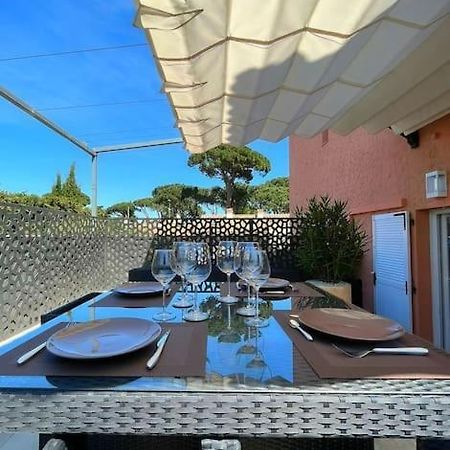Studio Climatise, Terrasse, Parking Prive, 50M De La Plage 쎙뜨호뻬 외부 사진